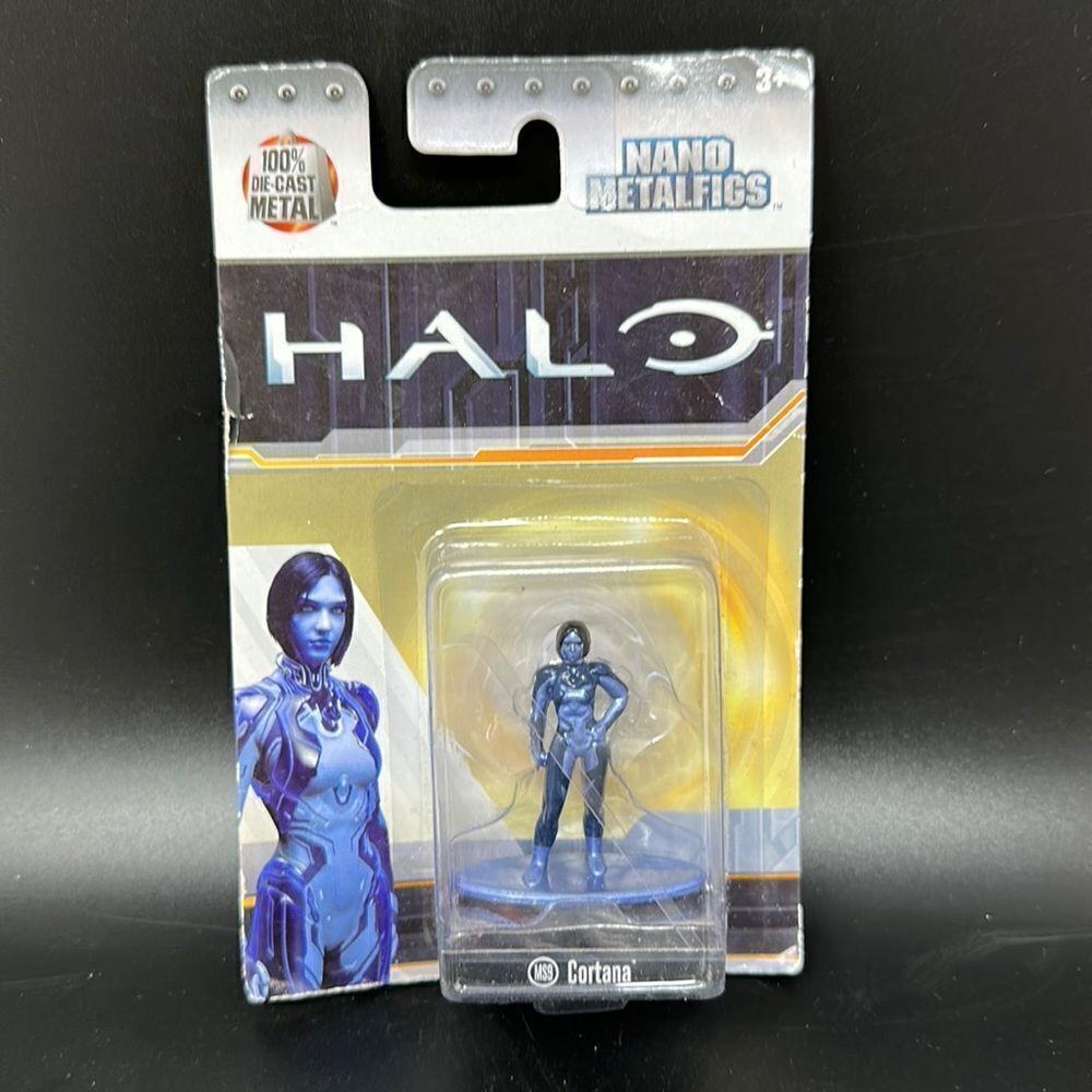 Cortana Halo nano metalfigs